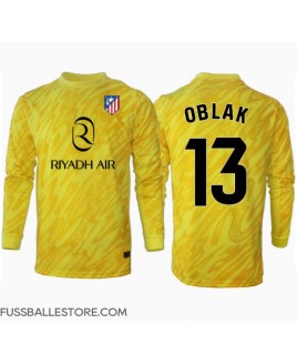 Günstige Atletico Madrid Jan Oblak #13 Torwart 3rd trikot 2024-25 Langarm
